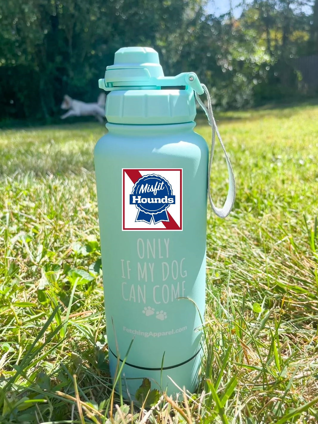 Stainless Steel Water Bottle with Storage Compartment