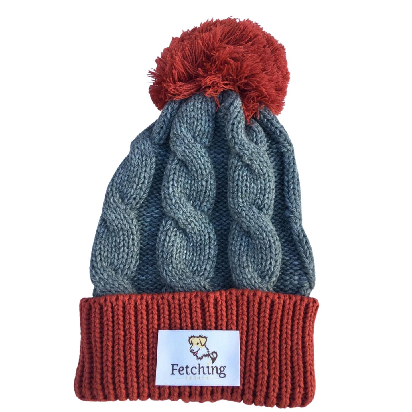 Fetching pom beanie with a twist!