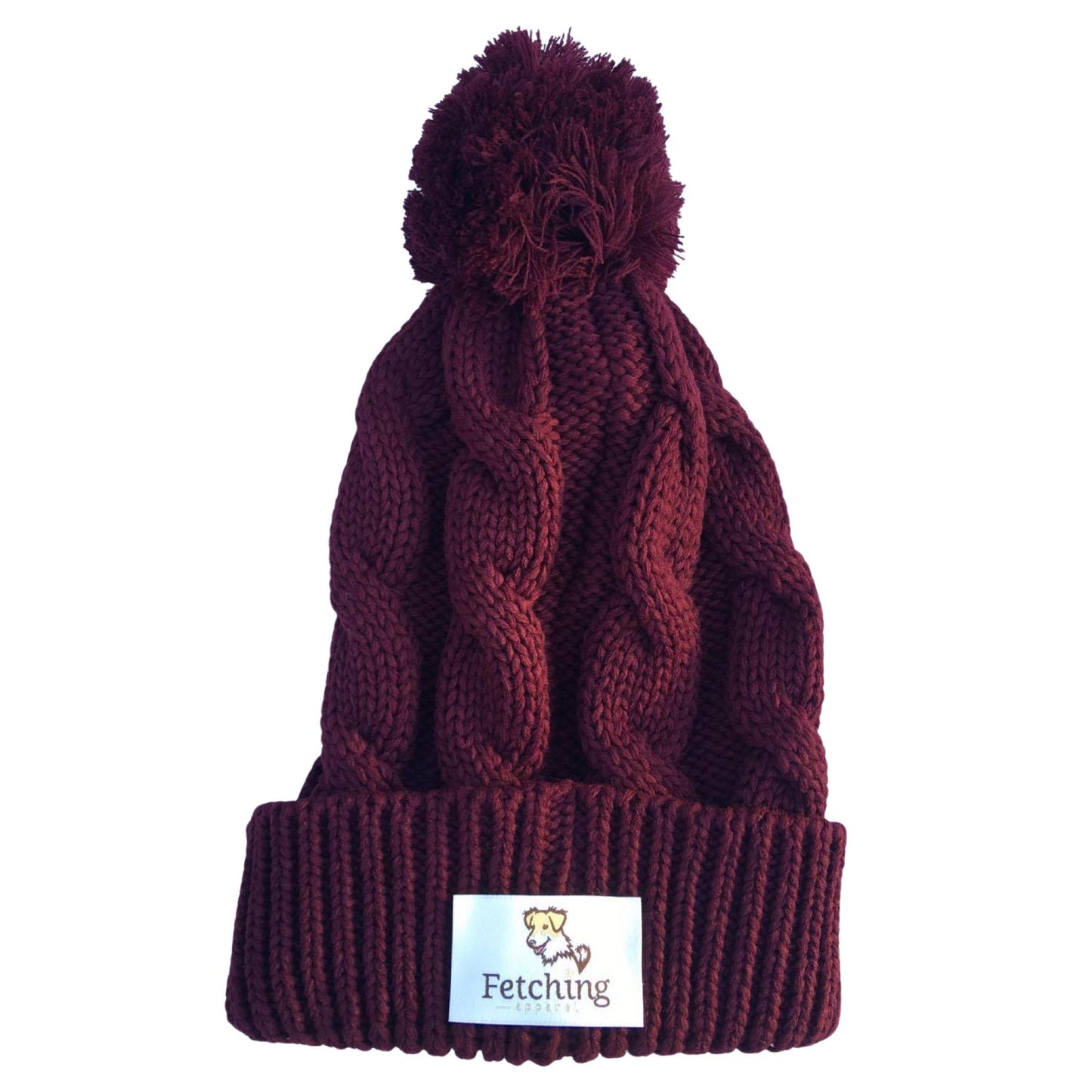 Fetching pom beanie with a twist!