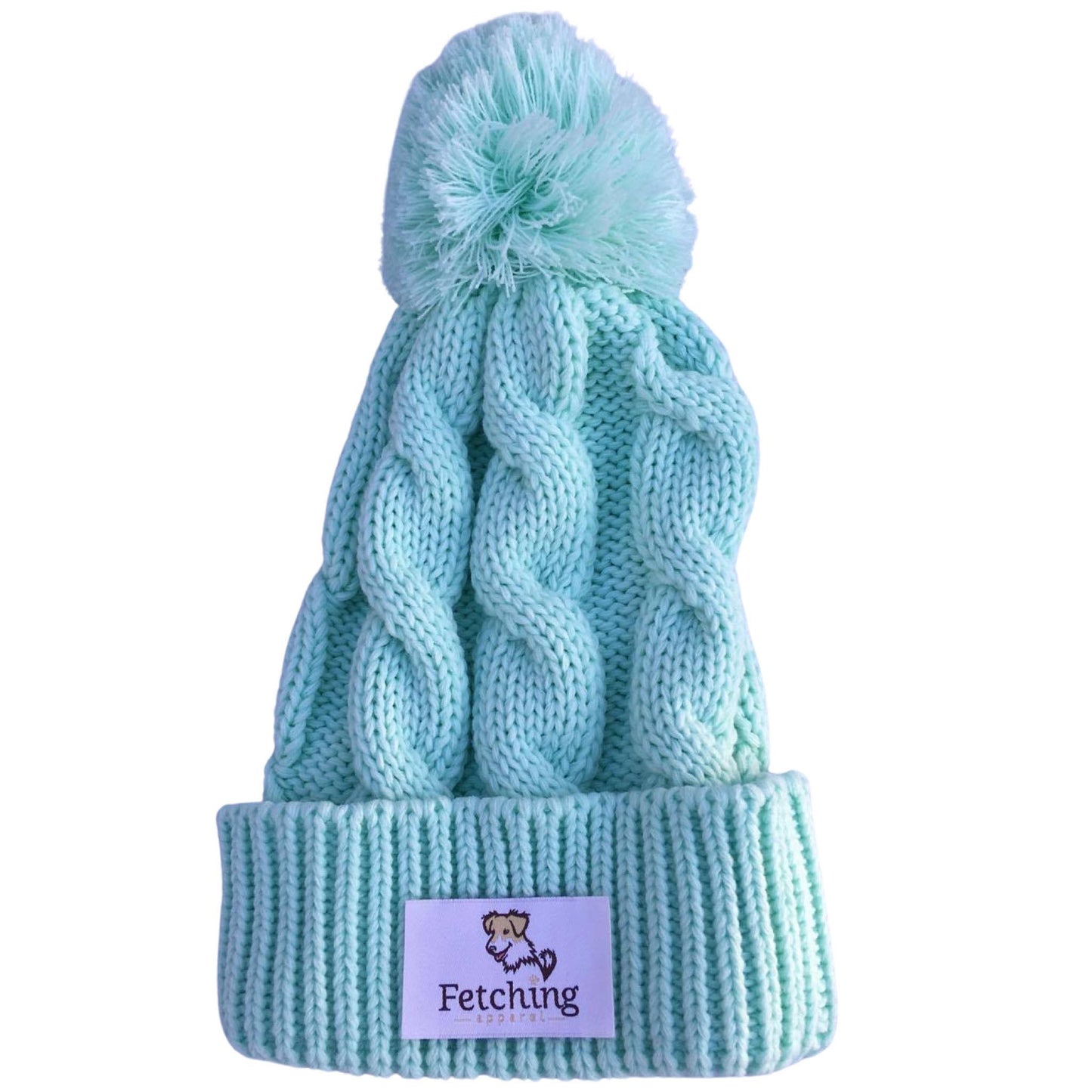 Fetching pom beanie with a twist!