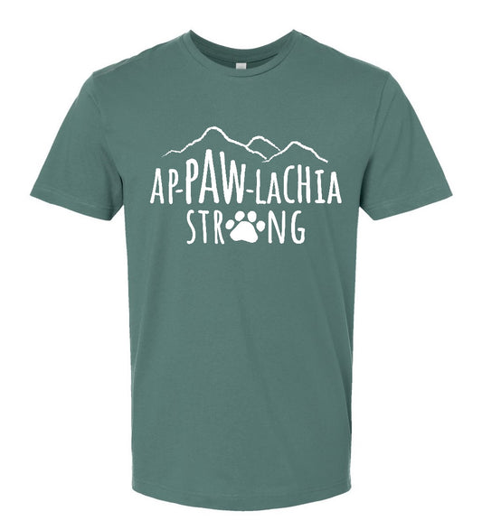 Ap-PAW-lachia STRONG Tees (Basil) PRE-ORDER DEAL!