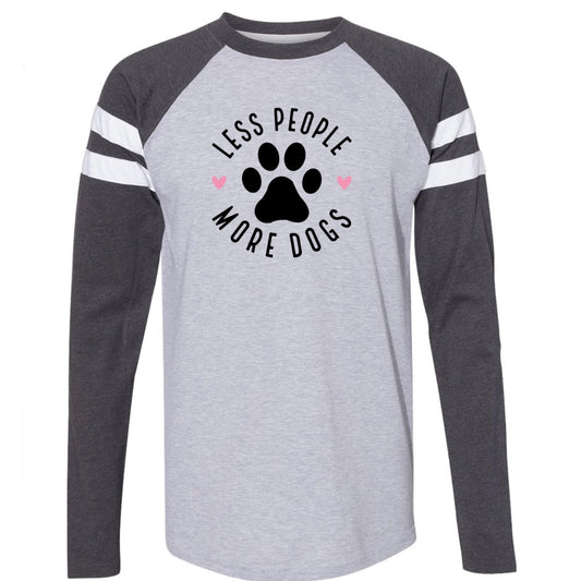 Less People More Dogs Longsleeve