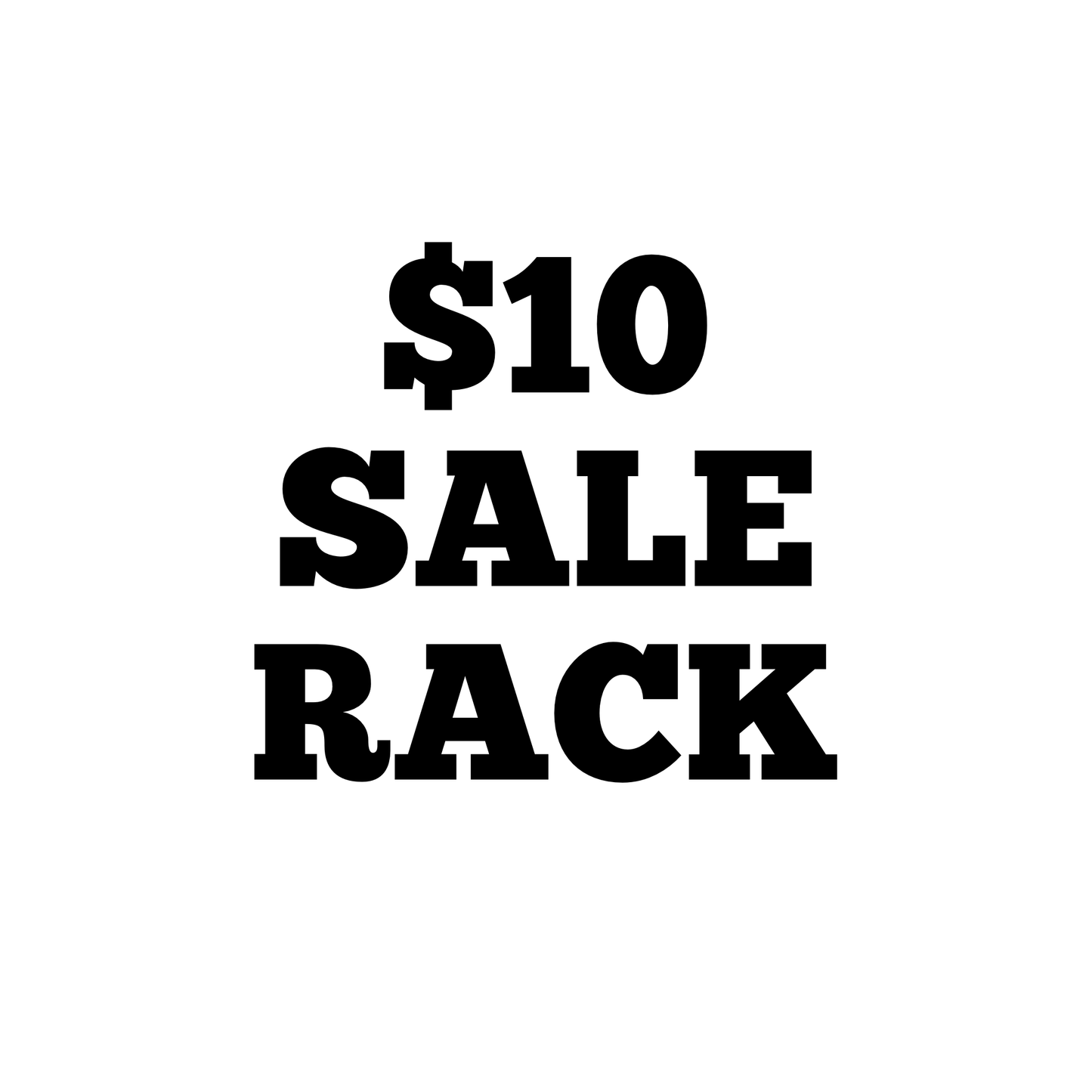 $10 Rack