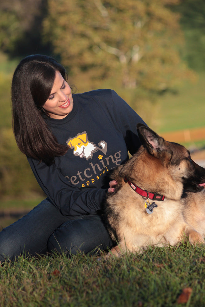 Fetching Apparel donates 40% of profits to animal rescues. Go get it! Fetching-Apparel.com